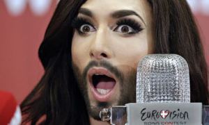 Eurovision winner 2014 Conchita Wurst of Austria