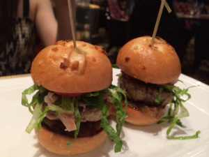 Iberico pork sliders at Julian Serrano.