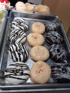 Frosted donuts