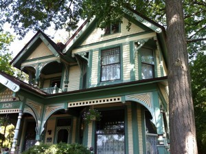 The home in Lafayette where my heroine lives.