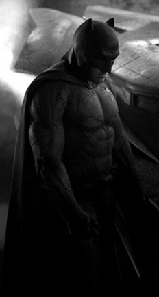 Ben Affleck as Batman in new Zack Snyder movie.