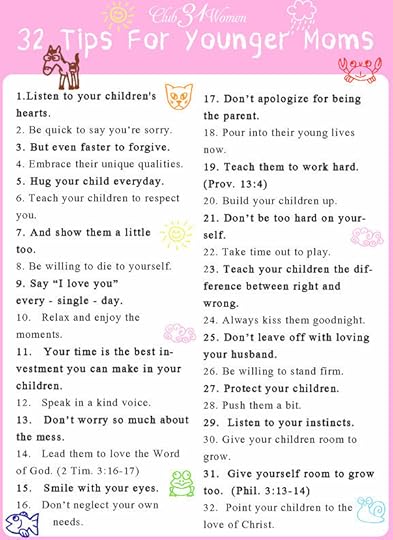 32 Tips for Younger Moms