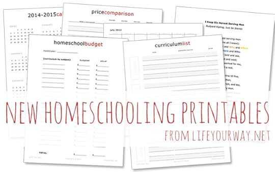 Free Homeschooling Printables