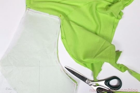 how to makeover a t-shirt by Nancy Zieman