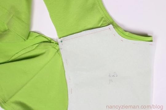 how-to-makeover a t-shirt by Nancy Zieman