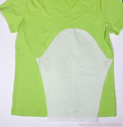 how-to makeover a t-shirt by Nancy Zieman