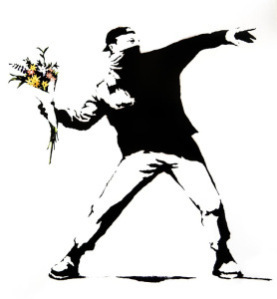 Banksy.Flowers