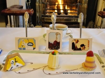 art pastries at Art Tea at The Merrion Hotel in Dublin, Ireland