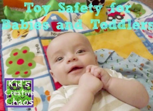 10 Game and Toy Safety Tips for infants, babies, and toddlers.