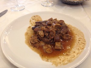 Italy-Pork with porcini mushrooms