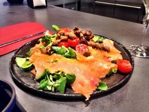 Italy-Salmon salad