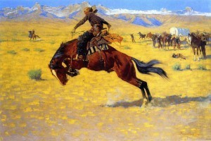 Frederic-Remington-xx-A-Cold-Morning-on-the-Range-xx-Private-collection