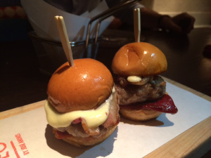Iberico pork sliders