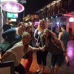 on Bourbon Street