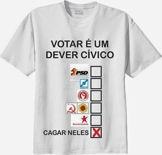 Votar é um dever cívico, Eleições Parlamento Europeu 2014, Alberto Pombo