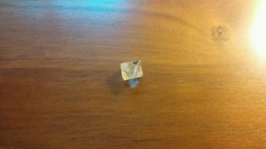 A crystal I found above the Arctic Circle when I was ten years old.