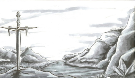 Sword in the Mountain by Ben Thornton