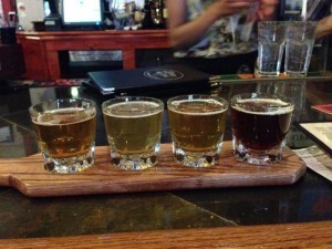 flight of beers