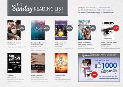 Photo: Happy Sunday from a beautifully sunny London! There are lots of great new releases on this week's Sunday Reading List :) the full pdf with one-click links can be found here: http://www.mediafire.com/view/dm8ghzmppgykdn2/17_SundayReadingList_18May14.pdf