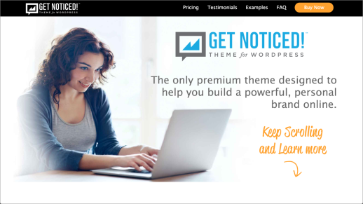 Get Noticed! Theme™ for WordPress