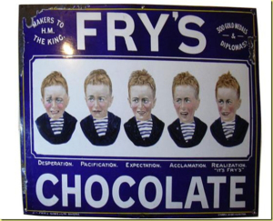 Fry's Five Boys chocolate - once the most famous confectionery bar in the world