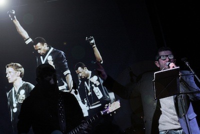 WMC sul palco di Strike, Roma, 7.02.14. Foto by D.DeGregorio