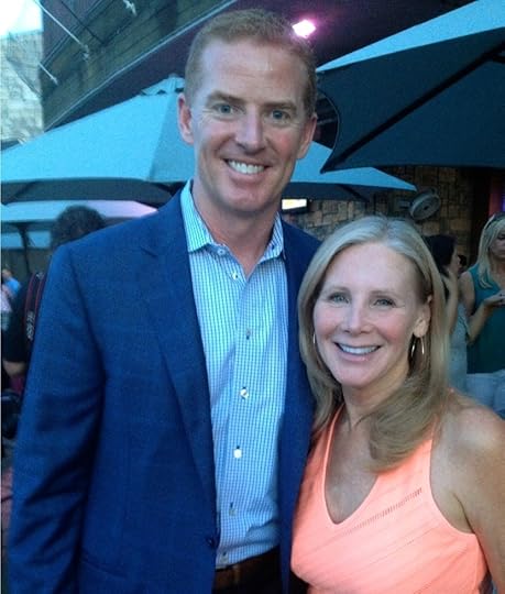 Dallas Cowboy's Coach- Jason Garrett with Author- Nancy Addison, At Taste of NFL, event to raise money for the North Dallas Food Bank
