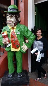 Fine lookin' date right? Ha, LOL. At least he makes me look a little smaller! I'm VERY pregnant!