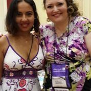 Colleen with fan 4
