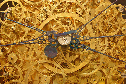 Clock gears. Source: Curious Expeditions on Flickr