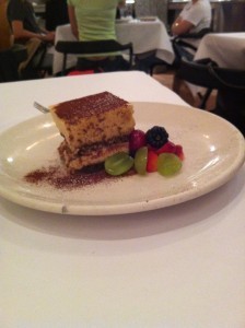 Jessie Kulchek's favorite dessert, Tiramisu