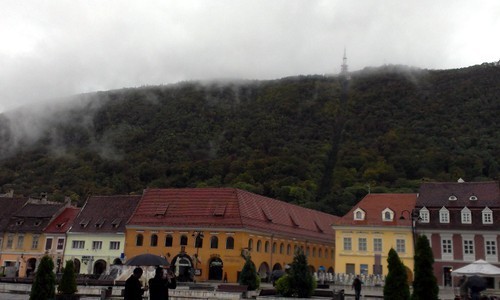 Brasov and its mountain