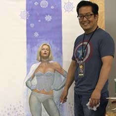 Frank Cho. Frank Cho Big Wow Comic Fest 2014