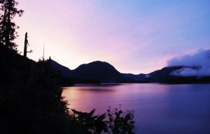 The view that inspires the writing