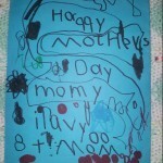 picture of a child's mother's day card