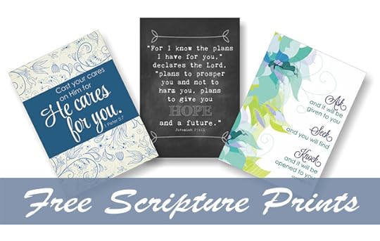 Free Scripture Prints at lifeyourway.net