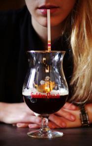 SelpHie of a Gulden Draak Belgian beer, pH~4, taken by a neuroscientist in a bar in Ghent, Belgium