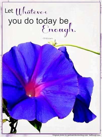 morning glory confidence quote
