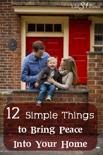 12 Simple Things That Can Bring Peace Into Your Home