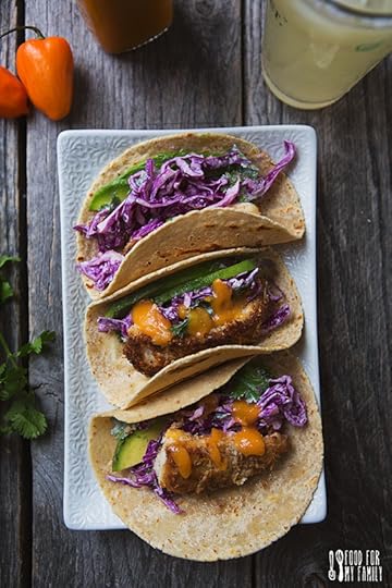 Coconut Cod Fish Taco #recipe via FoodforMyFamily.com