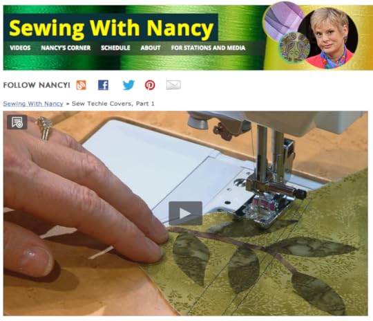 Sew a cover for your electronic tablet Sewing With Nancy Zieman
