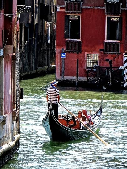 photo, image, gondolier, venice