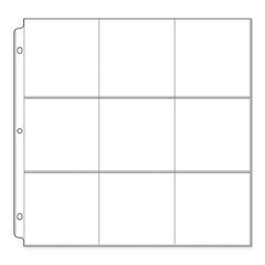 We R Memory Keepers - Page Protectors - Nine 4 x 4 Inch Photo Sleeves - Fits 12 x 12 Three Ring Albums