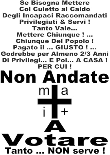 #Mai+ VOTO … DEFINITIVO ! … PER DAVVERO ! ... ma ... PER DAVVERO !