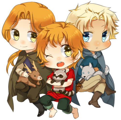 Brothers Chibis by f-wd
