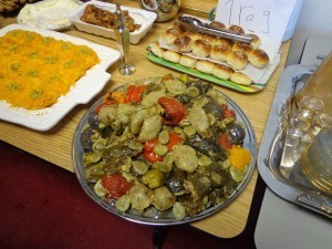 dolma- vegetables stuffed with rice- Iraq