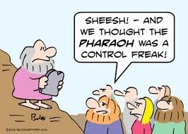 moses as control freak