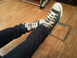 Zita Bereuters Schuhe.