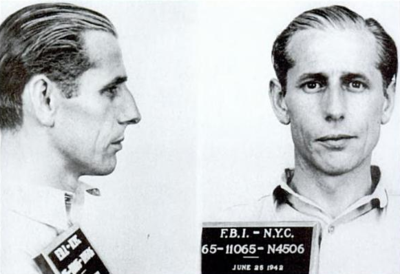 George Dasch mug shot 1942