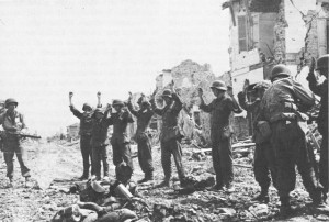 German prisoners of war at Cisterna, Italy, 25 May 1944